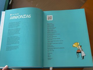 Libro ilustrado Armonías con estuche