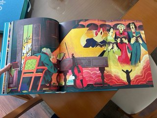 Libro ilustrado Armonías con estuche