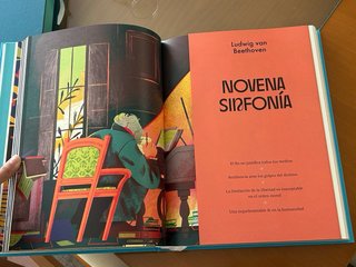 Libro ilustrado Armonías con estuche