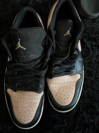 Air Jordan 1 Low Black Pink Talla 45