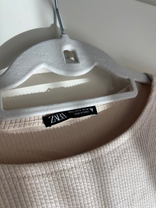 Pack 2 Tops Canalé Zara Talla L