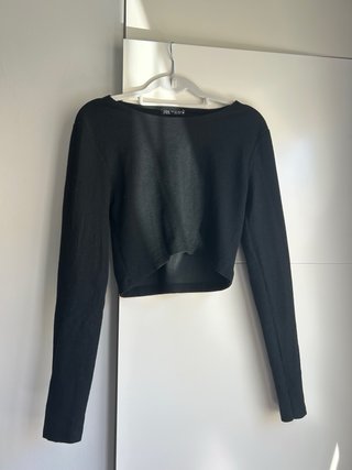 Pack 2 Tops Canalé Zara Talla L