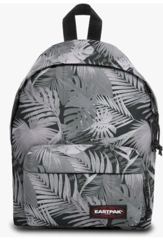 Mochila Eastpak 10L Estampado Hojas Gris