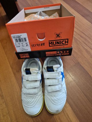 Zapatillas Fútbol Sala Munich GRESCA Talla 31