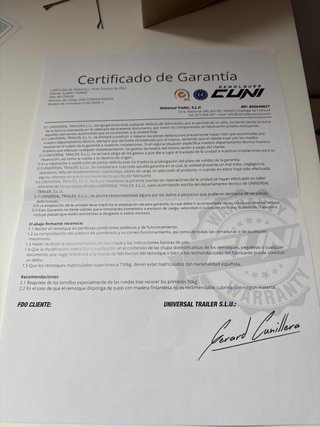 Remolque cerrado Cuni Onne S fibra