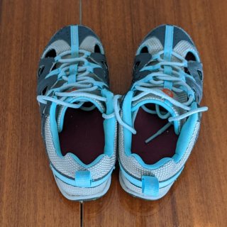 Zapatillas abiertas Merrell T.37 Turquesa/Gris