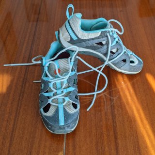 Zapatillas abiertas Merrell T.37 Turquesa/Gris