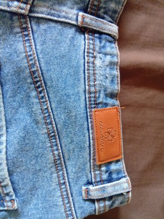 Pantalones cortos vaqueros con encaje