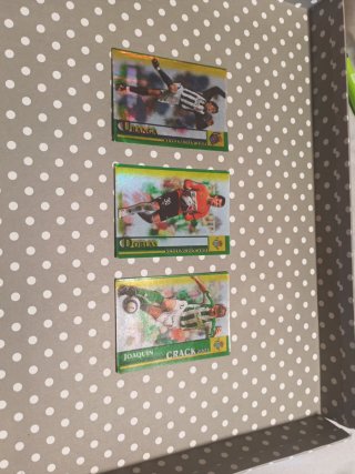 Cromos Fútbol Crack 2005 (Uranga, Doblas, Joaquín)