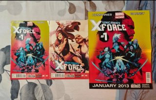 Uncanny X-Force #1 USA y #2 Poster de regalo