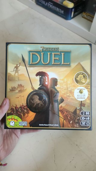 7 Wonders Duel español SIN USAR