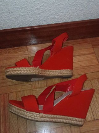 Sandalias Rojas 2b Talla 38