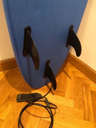 Tabla de surf OLAIAN azul rígida