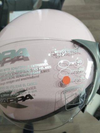 Casco Kappa Bubble Infantil Rosa