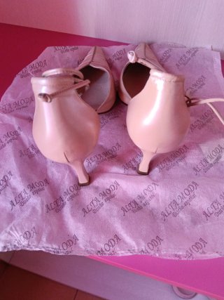 Zapatos de Novia ALTA Moda ,color champagne