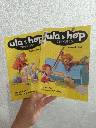 Pack libros Ula y Hop 1 y 2