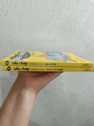 Pack libros Ula y Hop 1 y 2