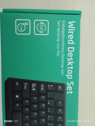 Teclado ordenador PC USB