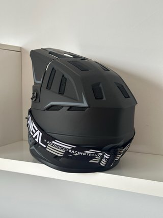 Casco O'Neal Negro Talla M + Gafas
