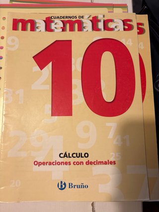 Libros de actividades de matemáticas
