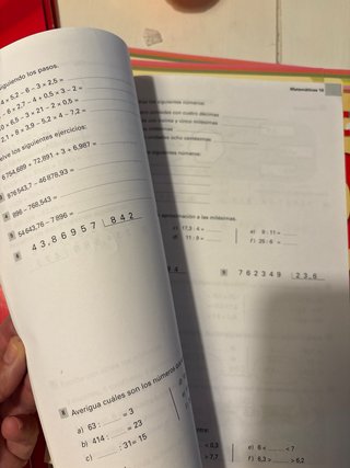 Libros de actividades de matemáticas