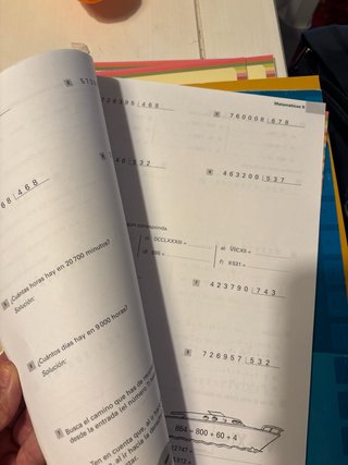 Libros de actividades de matemáticas