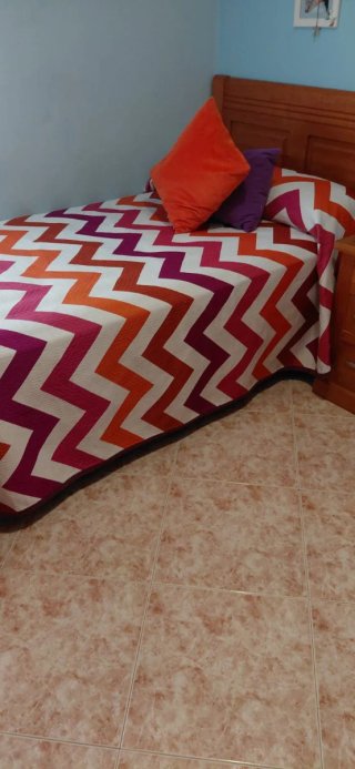 Colcha Cama 105cm Zigzag