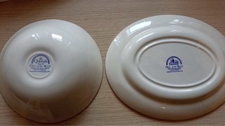 Vajilla Queen's Out of the Blue porcelana