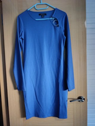 Vestido AMISU azul talla M
