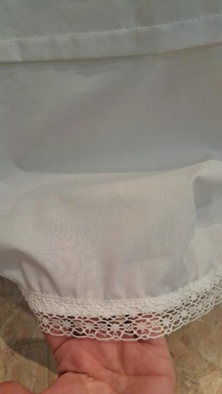 Enagua blanca niña o adulta