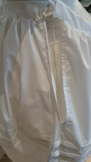 Enagua blanca niña o adulta