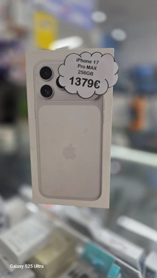 iPhone 17 Pro Max 256GB Plata