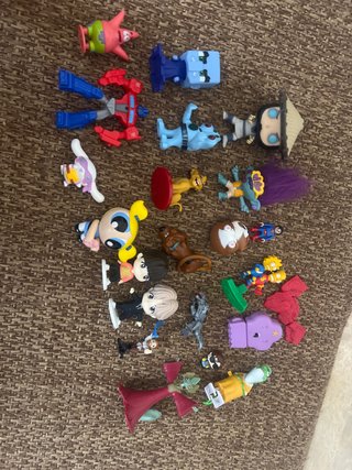 Lote de figuras de colección