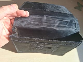 Porta documenti / Pochette Audi nero