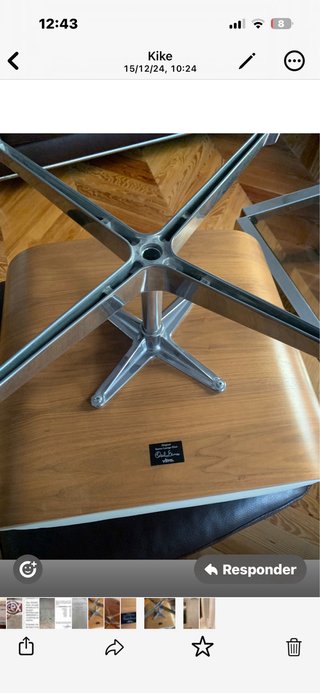 Lounge chair Eames original. En Madrid