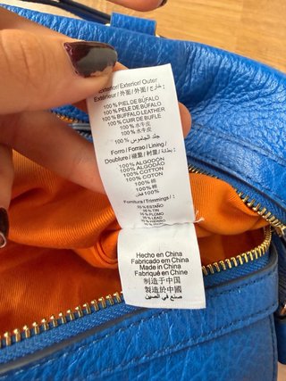 Bolso Bimba y Lola Piel Azul