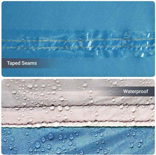 Tienda de Campaña Impermeable Azul/Gris