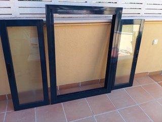 Ventana 80x110 Climalit aluminio