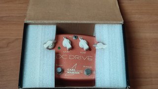 Carl Martin DC Drive Pedal Guitarra