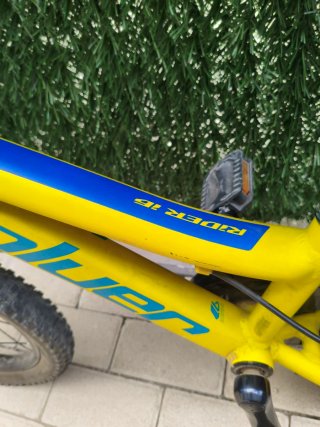 Bicicleta Coluer Rider 16 Infantil Amarilla