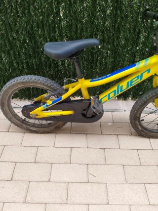Bicicleta Coluer Rider 16 Infantil Amarilla