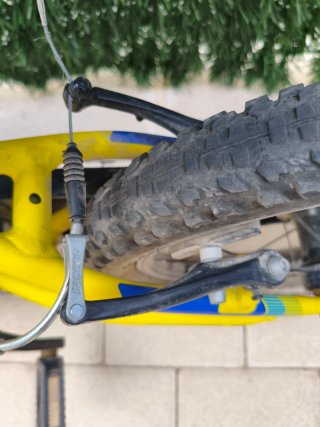 Bicicleta Coluer Rider 16 Infantil Amarilla
