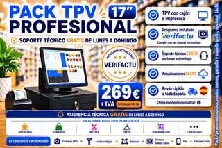 PACK TPV Profesional Verifactu 17