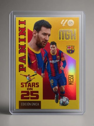 Panini Messi Stars on 25 Edición Única