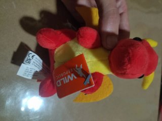 Peluche Dragón Rojo Wild Republic