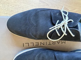 Zapatos Martinelli Azul Marino Talla 42