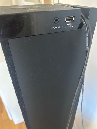 Torre de Sonido LG Negra