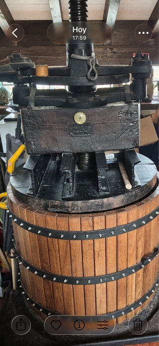 Prensa Vino/Sidra Restaurada