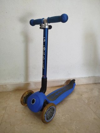2 Patinetes Infantiles (Naranja y Azul)