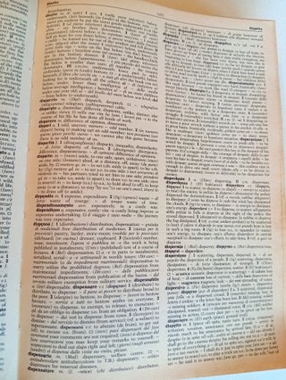 Dizionario Inglese - Italiano - Inglese